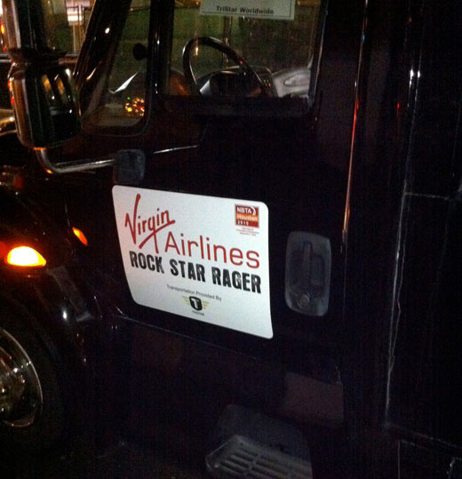 Virgin Airline Rock Star Rager Party - NBTA 2010
