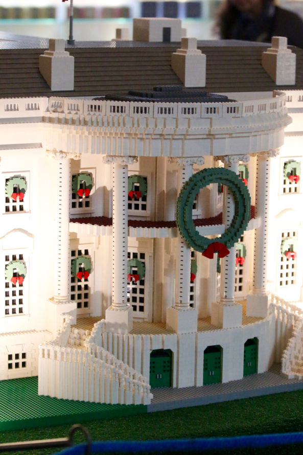 The LEGO® White House at the White House