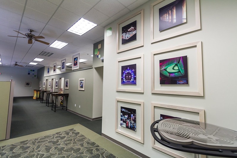 facilities-3 Framed photos on wall