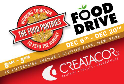 creatacor food drive advertisement