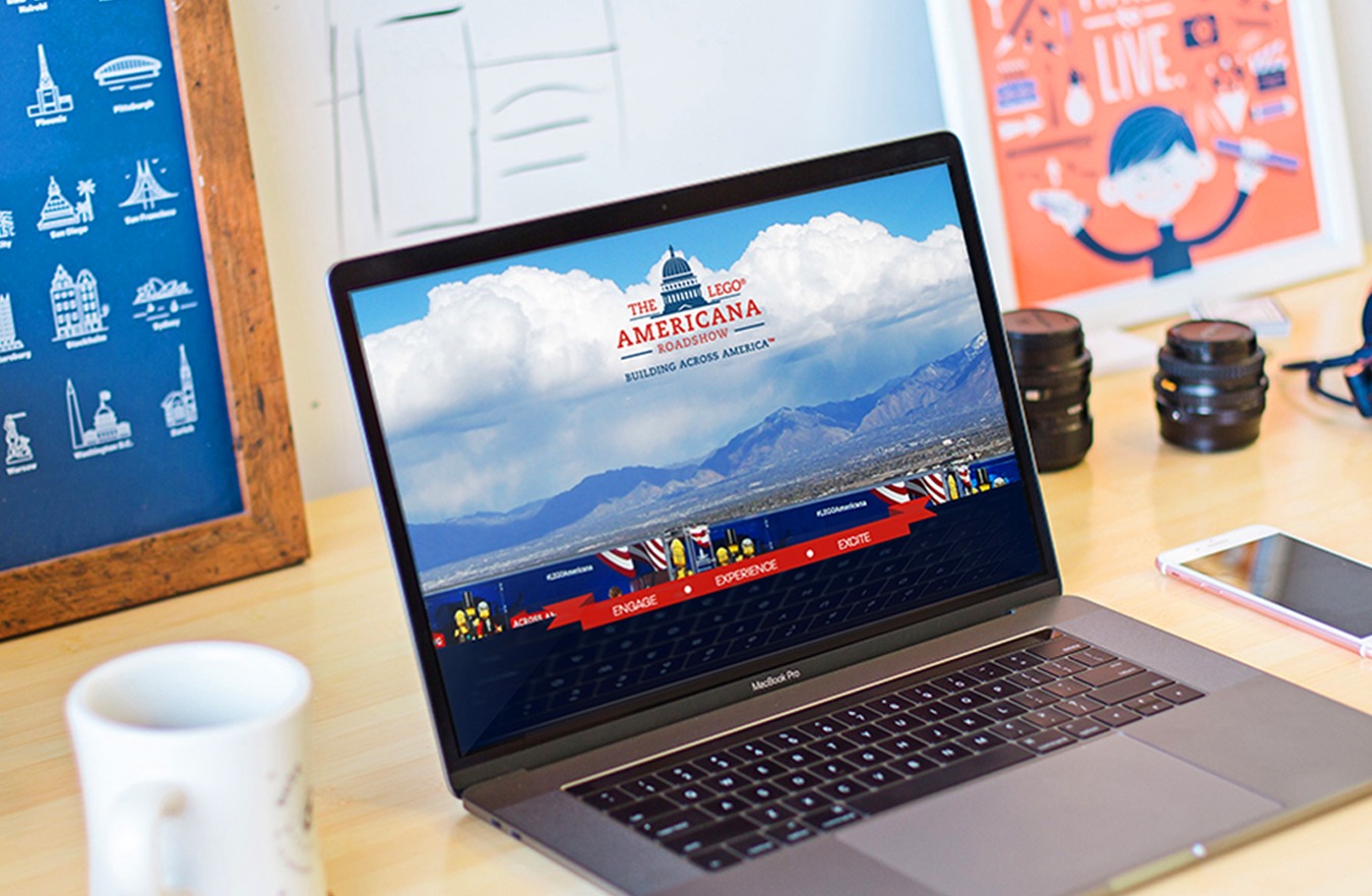 LEGO Americana Roadshow Website