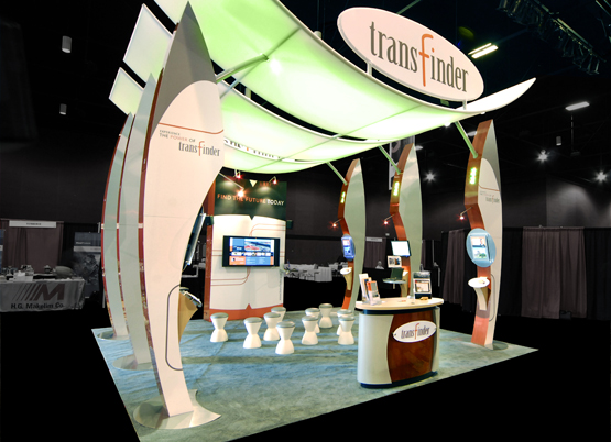 transfinder tradeshow exhibit